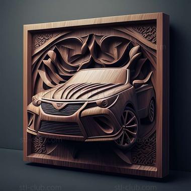 3D мадэль Toyota Mark X (STL)